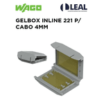 GELBOX 221 5P P/ CABO 4MM WAGO 207-1372