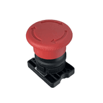 BOTÃO EMERGÊNCIA COGUMELO GIRA-DESTRAVA VERMELHO JNG
