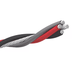 CABO ALUMINIO QUADRUPLEX PRETO/CINZA/VERMELHO+ N NU 3 X 95MM + 70MM NU 27845042