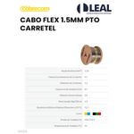 CABO FLEX 1.5MM PTO CARRETEL - COBRECOM