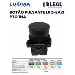 BOTÃO PULSANTE LK2-EA21 PRETO LUKMA