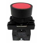 BOTÃO PULSANTE LK2-EA42 VERMELHO 1NF LUKMA