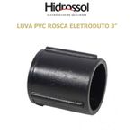 LUVA PVC SOLD ELETRODUTO PRETO 3" 