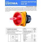 CHAVE RPTATOVA LW28GS 32A 3POLOS LUKMA