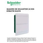 QUADRO DE DISJ 24DIN EMB EASY9 