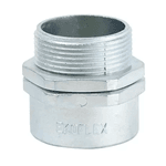CONECTOR MACHO GIRATÓRIO COM PORCA LATÃO ZINCO 1.1/2" KMZG-112