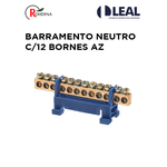 BARRAMENTO NEUTRO C/12 BORNES TRILHO AZ ROHDINA 