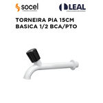 TORNEIRA PIA 15CM BASICA 1/2 BCA/PTO SOCEL 