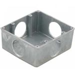 CAIXA DE PISO 4X4 BAIXA 3/4 ALUM STAMPLAC CPS44B
