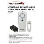 CONTROLE REMOTO INFRA VERMELHO PARA VENTILADOR BRANCO -1