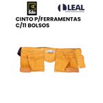 CINTO PARA FERRAMENTAS C/ 11 BOLSOS EDA