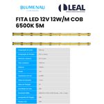 FITA LED PRO 12W/m 12V 2700K 5m BLUMENAU 