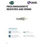 PROLONGADOR P/ REGISTRO ABS 20MM DECA BLUKIT 