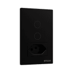 INTERRUPTOR SMARTECK 4X2" 2 MÓDULOS TOUCH 10A