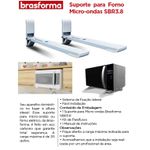 SUPORTE MICROONDAS / MULTIUSO BRANCO BRASFORMA 