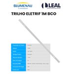 TRILHO ELETRIF BRANCO 1M 