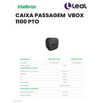 CAIXA PASSAGEM VBOX 1100 PTO INTELBRAS