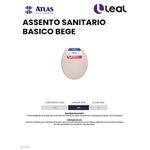 ASSENTO SANITARIO BASICO BEGE ATLAS 