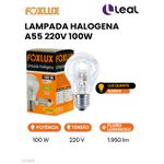 LAMPADA HALOGENA CLASSICA A55 220V 100W 