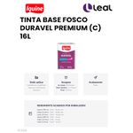 TINTA BASE FOSCO DURAVEL PREMIUM (C) 16L