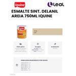 ESMALTE SINTÉTICO DELANIL AREIA 750ML IQUINE