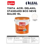 TINTA ACRÍLICA DELANIL RENDE MUITO STANDARD BRANCO NEVE BALDE 15L IQUINE