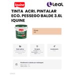 TINTA ACRÍLICA PINTALAR ECO. PÊSSEGO BALDE 3,6L IQUINE