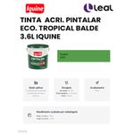 TINTA ACRÍLICA PINTALAR ECO. TROPICAL BALDE 3,6L IQUINE