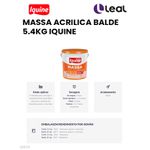 MASSA ACRILICA BALDE 5,4KG IQUINE