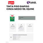 TINTA PISO DIAPISO CINZA MEDIO 18L IQUINE