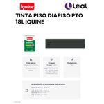 TINTA PISO DIAPISO PRETO 18L IQUINE