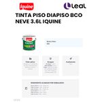 TINTA PISO DIAPISO BRANCO NEVE 3,6L IQUINE