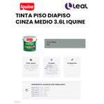 TINTA PISO DIAPISO CINZA MEDIO 3,6L IQUINE