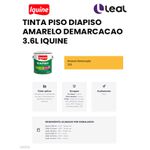 TINTA PISO DIAPISO AMARELO DEMARCACAO 3,6L IQUINE