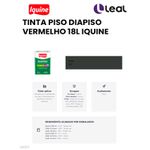 TINTA PISO DIAPISO VERMELHO 18L IQUINE