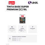 TINTA BASE FOSCO DURAVEL PREMIUM (C) 16L