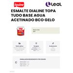 Tinta Esmalte Sintético Brilhante Delanil Madeiras e Metais 3L Branco Neve IQUINE