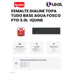 Tinta Esmalte Sintético Brilhante Delanil Madeiras e Metais 3L Branco Neve IQUINE