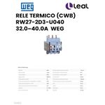 RELE TERMICO RW27-2D3-U040 32,0~40,0A WEG