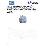 RELE TÉRMICO RW27-2D3-U015 15~23A WEG