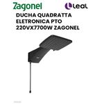 DUCHA QUADRATTA ELETRONICA PTO 220VX7700W ZAGONEL 