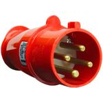 PLUGUE IND 380/440V 16A 3P+T 6H VM STECK 