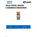 TELA FAPOL 25X25 1,24MMX0,50MX25M MORLAN (1225)