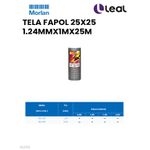 TELA FAPOL 25X25 1,24MMX1MX25M MORLAN (1237)