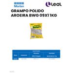 GRAMPO POLIDO AROEIRA BWG 09X1 1KG MORLAN (1500)
