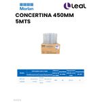 CONCERTINA 450MM 5MTS MORLAN (3337)