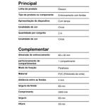 CANALETA RANHURADA 60X60X2M DEXSON 