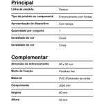 CANALETA RANHURADA 80X50X2M DEXSON 