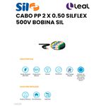 CABO PP 2 X 0.50 SILFLEX 500V - (Carretel de 400m)