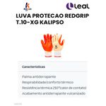 LUVA PROTEÇÃO REDGRIP T.10-XG KALIPSO 02.01.3.4